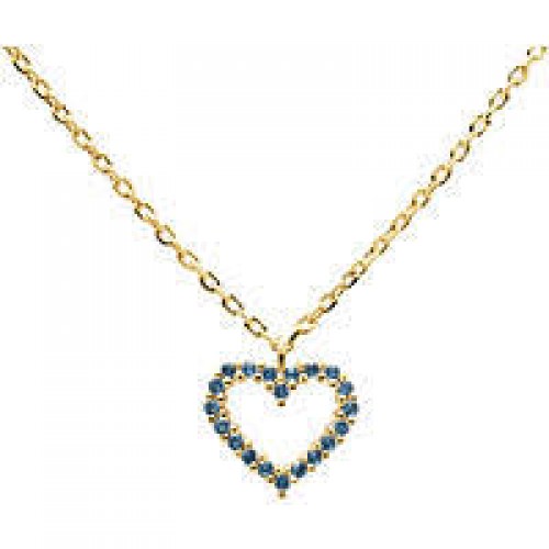 Collana Heart Blu CO01-225-U PDPaola